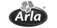 arla logo zwart wit