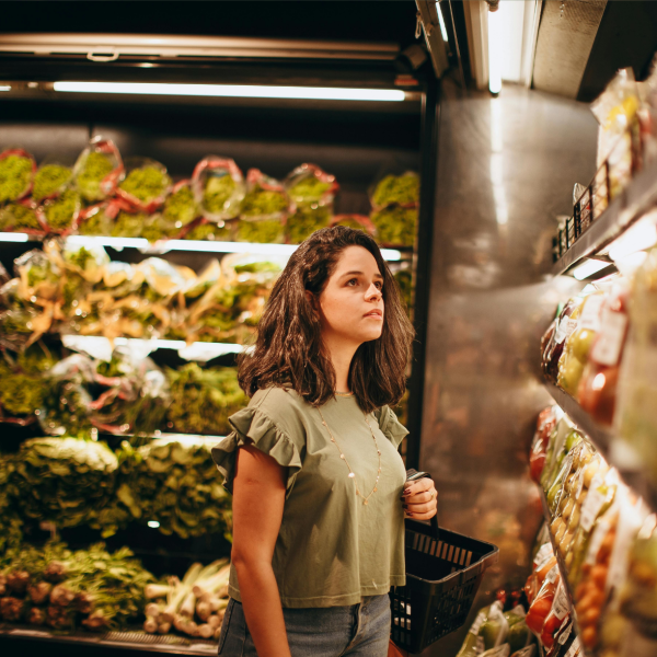 Hiiper artikel - zwevende shopper